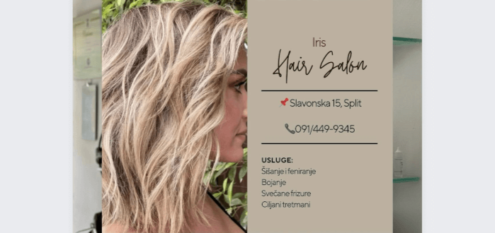 Frizerski salon Iris image