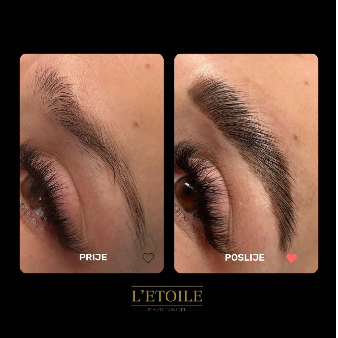 💡Jeste li znali da brow lift tretmanom možete povećati vizualni volumen i stilizirati prirodne obrve?

➡️ Idealan je za sve tipove obrva, a naša klijentica je uz ovaj tretman uzela i farbanje obrva čime su obrve postale vizualno punije.

⏳️ Trajanje tretmana je od 40-60 minuta ovisno da li radite bojanje obrva ili ne.

🗓 Rezervirajte svoj termin kod Ivane i naglasite ljepotu svojih obrva!