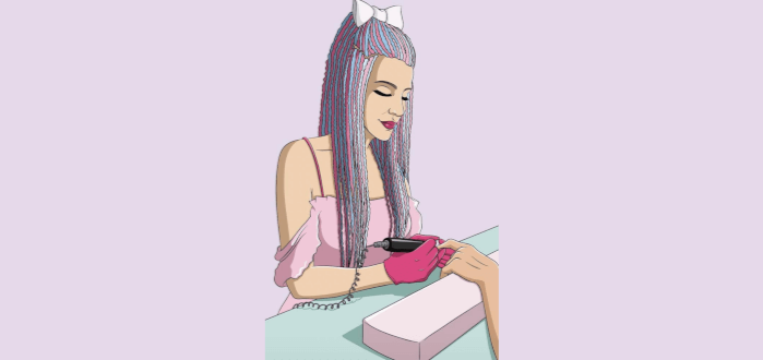 Pink studio Barby image