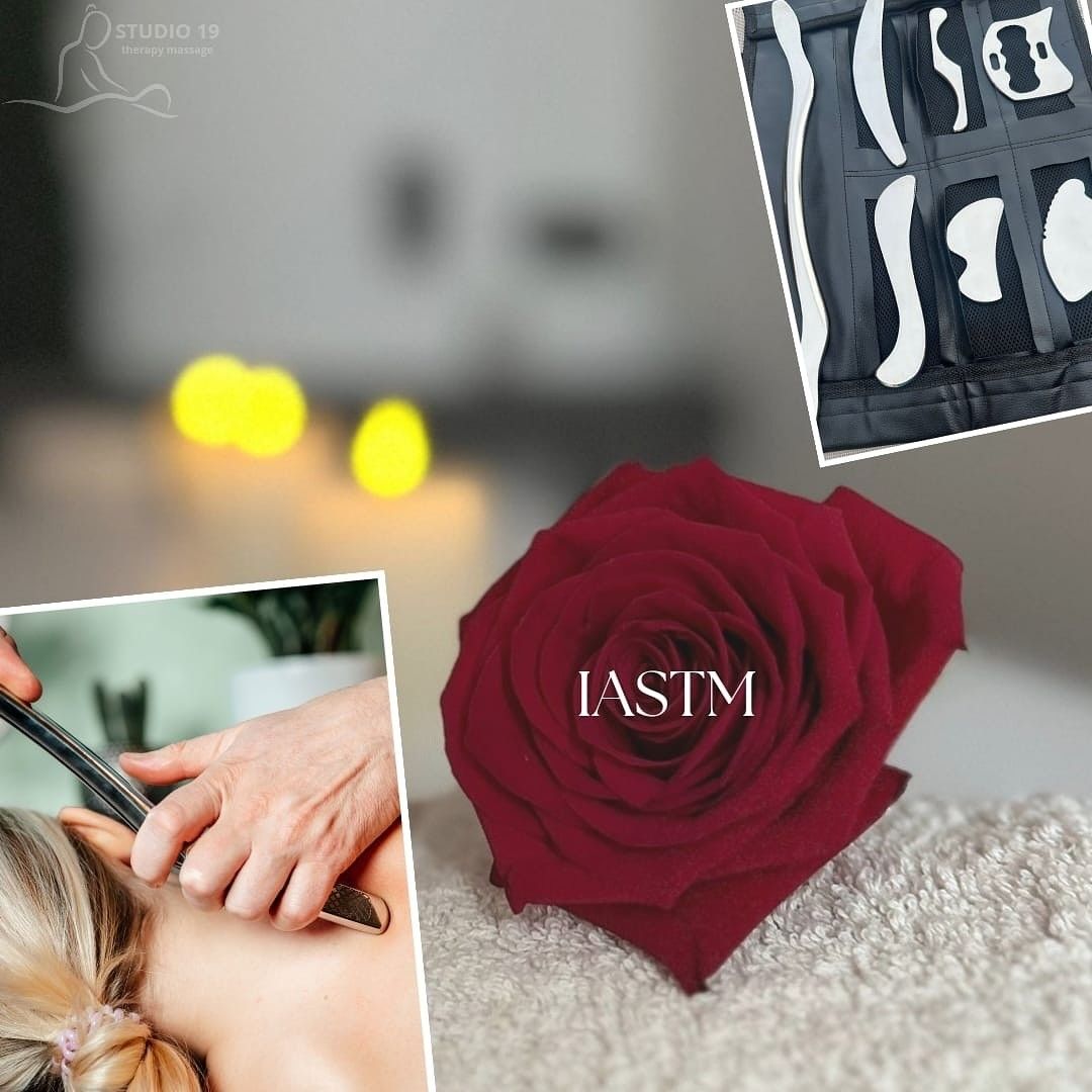 IASTM (instrument assisted soft tissue mobilization) je tehnika opuštanja mišića,ligamenata i fascija pomoću metalnih instrumenata. Tehnika postoji već tisućama godina, a danas je neizostavna tehnika u sportskom svijetu. IASTM se koristi za stimulaciju cijeljenja oštećenog tkiva,odgovor tijela i  centralnog živčanog sustava na podražaj s ciljem opuštanja mišića,tretiranja ozljede ili oslobađanje ograničenog pokreta. Ovom tehnikom postižemo smanjenje bola,smanjenje mišićnog spazma,poboljšavamo cirkulaciju,smanjuje se otok i hematom te ubrzavamo zarastanje. Pomaže kod boli u vratnoj kralježnici i migrenama.