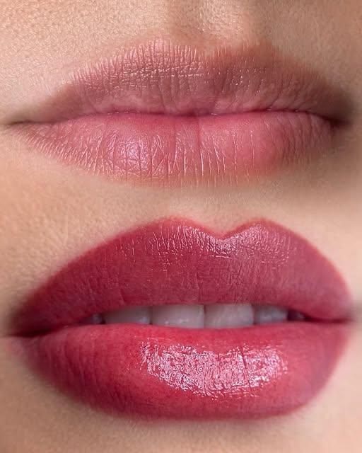 Trajna šminka usana, poznata i kao “Lip Blush” ili “Aquarelle Lips,” je moderna tehnika koja koristi implantaciju pigmenta u površinski sloj kože kako bi se usnama pružio zdrav, prirodan i savršeno definiran izgled. 
✨ Ova metoda omogućuje da usne izgledaju blago obojene, punije i simetričnije bez potrebe za svakodnevnim nanošenjem ruža.
🤍 Kako se izvodi PMU usana?
1. Konzultacije
- Odabir boje: Pigmenti dolaze u različitim nijansama, od prirodnih ružičastih tonova do intenzivnijih nijansi, ovisno o željama klijenta.
- Dizajn: Profesionalac definira oblik usana i korigira eventualne asimetrije.
2.  Priprema tretmana
- Čišćenje usana i okolnog područja.
- Nanošenje lokalnog anestetika kako bi tretman bio što ugodniji.
3. Nanošenje pigmenta
- Koristi se uređaj s tankom iglicom koja postavlja pigment u površinski sloj kože.
- Tehnika može biti suptilna (blagi prelazi boje) ili intenzivnija, ovisno o željenom efektu.
4. Završni koraci
- Nakon tretmana, usne mogu biti blago natečene i intenzivnije obojene, ali boja će postati suptilnija nakon nekoliko dana.