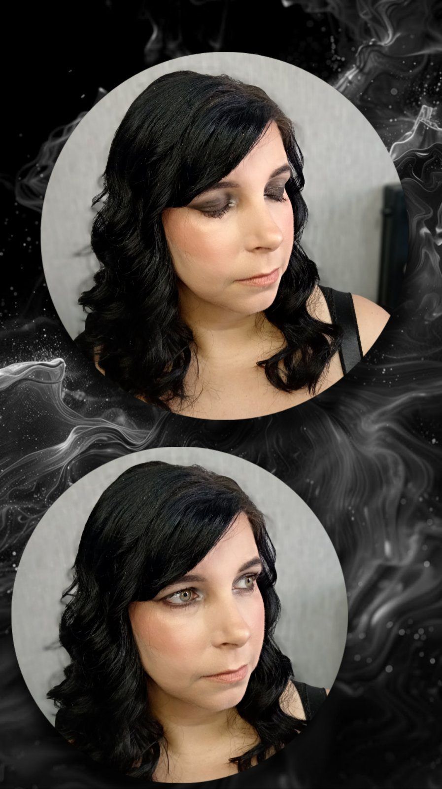 Smokey eye by Lucija 🖤
Velne by Tanja 🖤