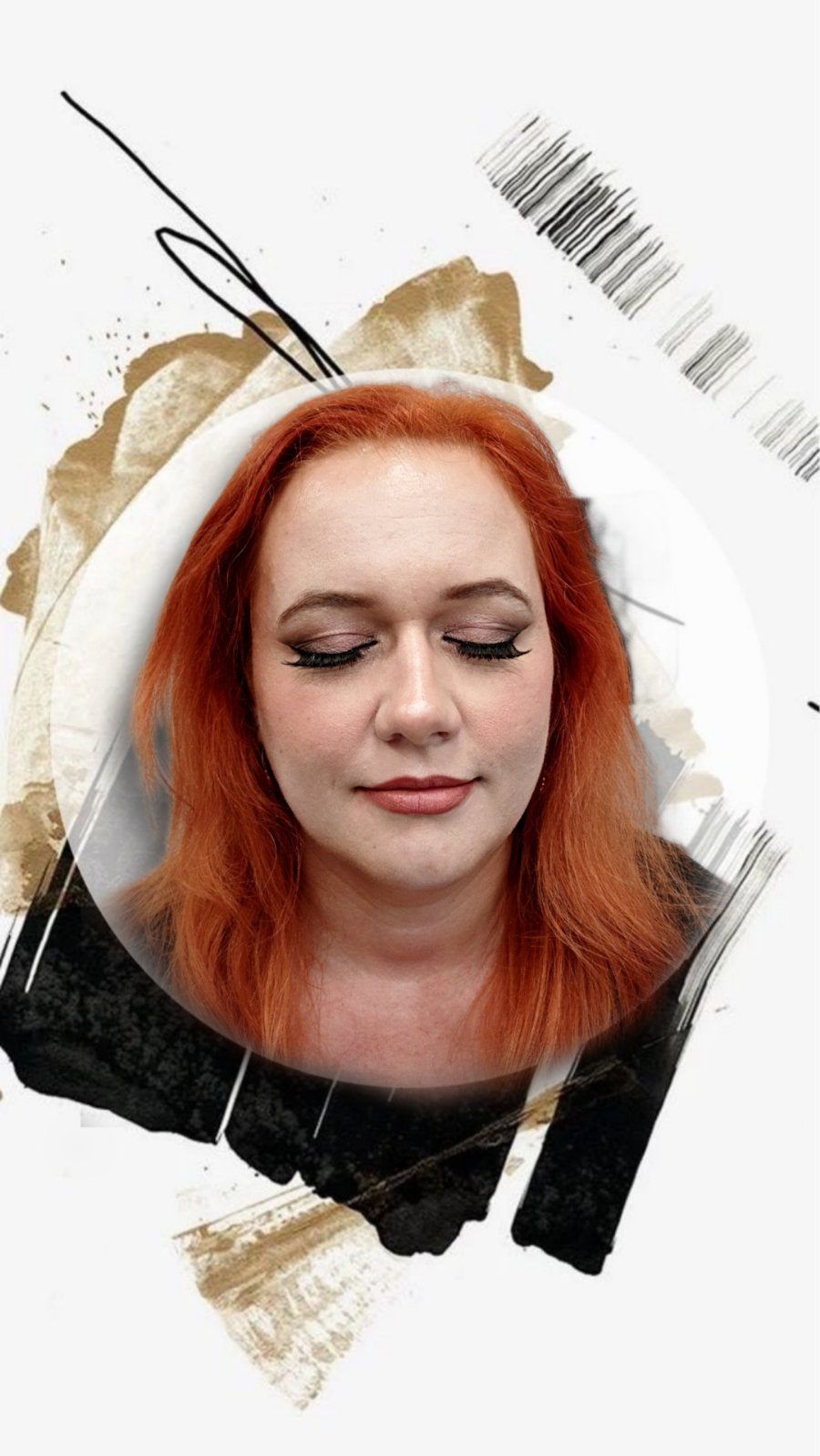 Svečani make up by Lucija 🧡